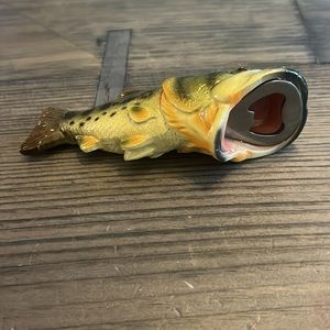Bass Fish Beer Bottle Opener 5”